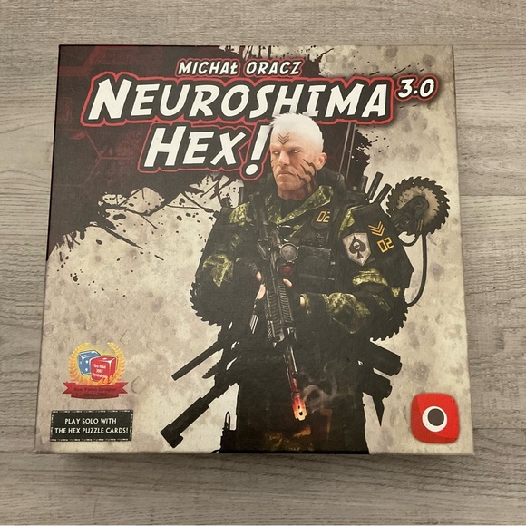 NEUROSHIMA HEX! 3.0 Board Game by Portal Games Complete - Picture 1 of 3